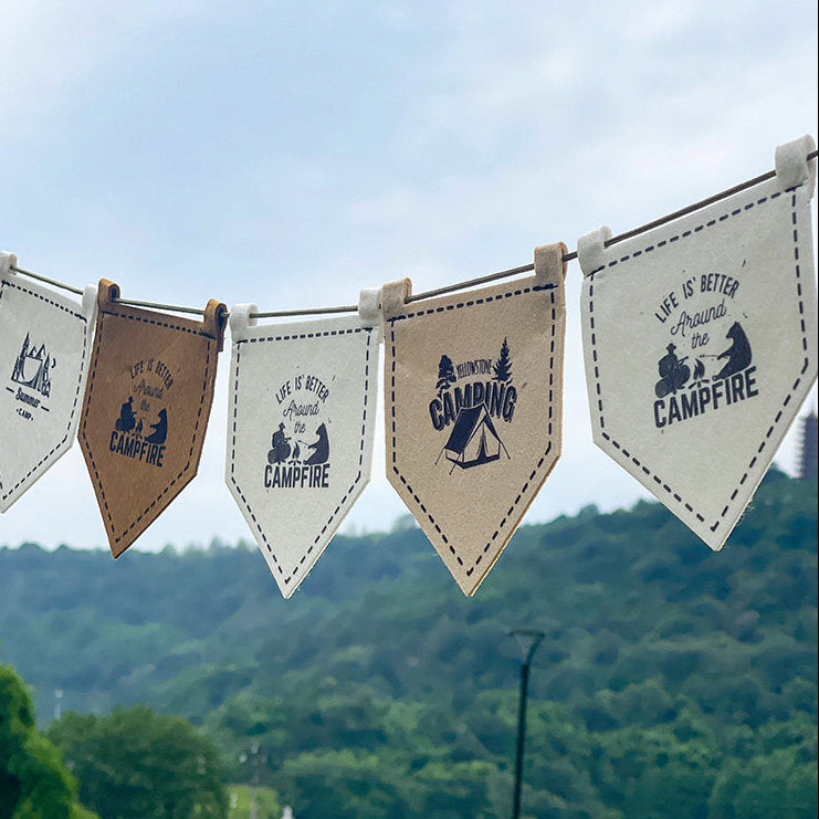 Adventure Themed Felt Pennant