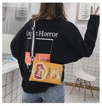 Crisp Chip Bag Novelty Sling Bag