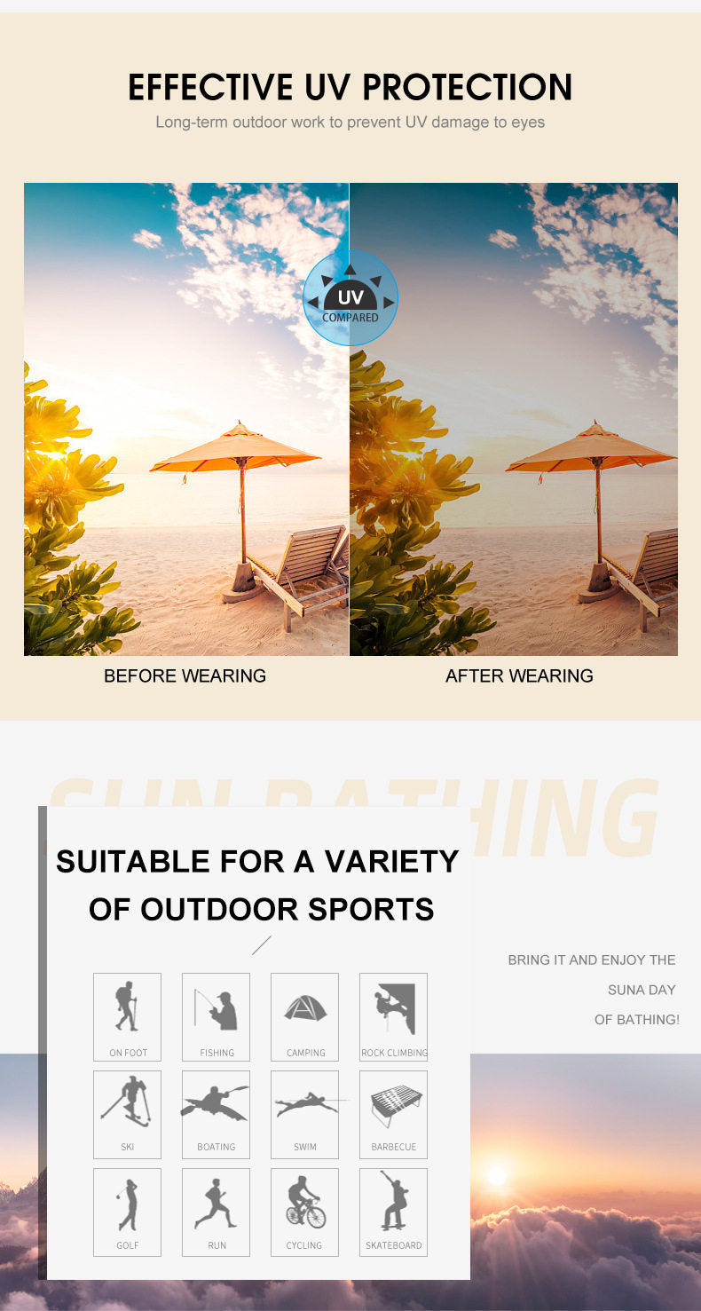 Geometric Oversized Sunglasses