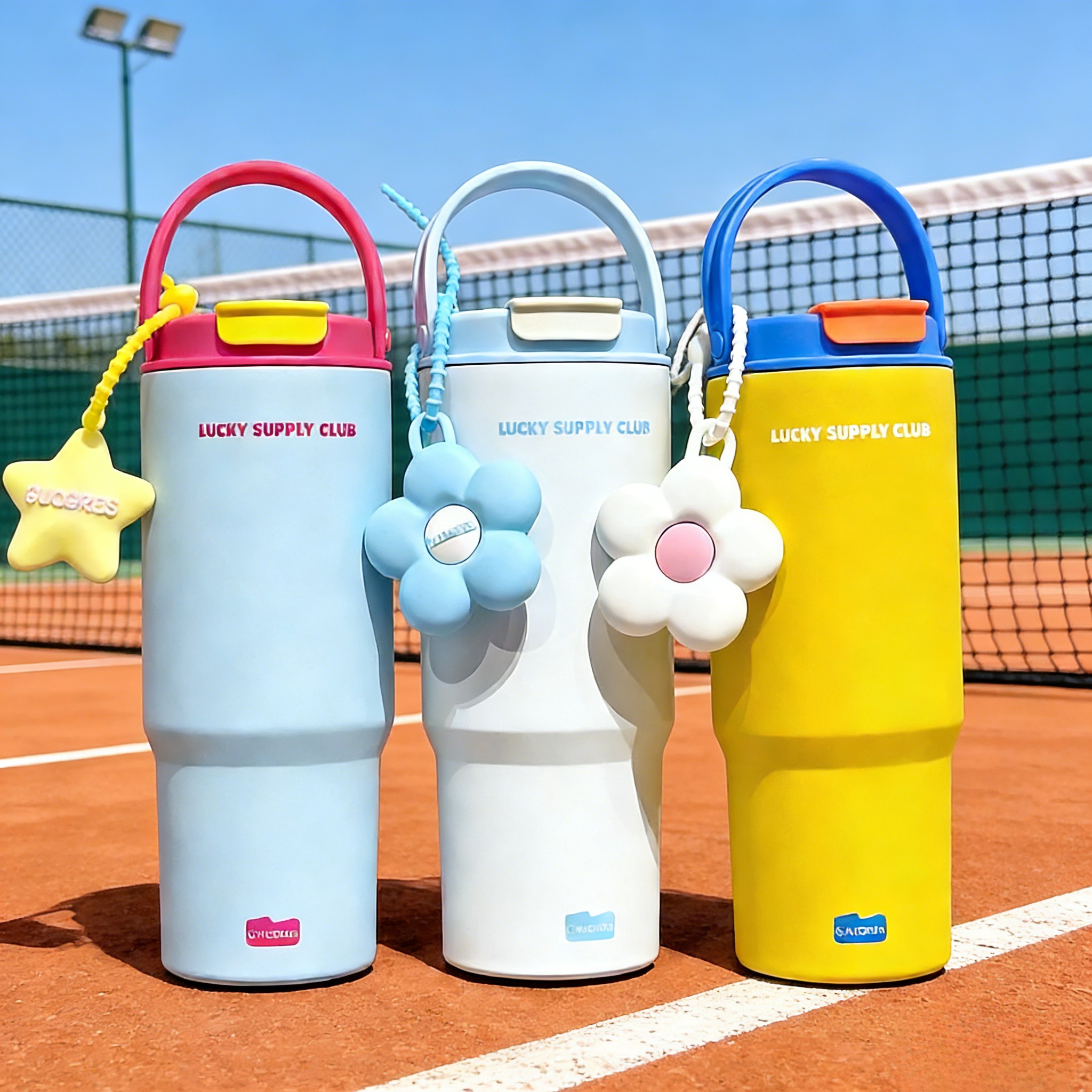 Macaron Large-capacity Sports Tumbler
