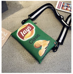 Crisp Chip Bag Novelty Sling Bag