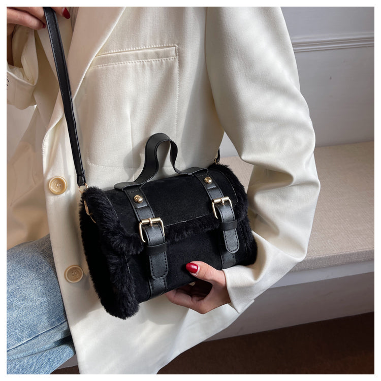 Vintage British Cross Body Tote Bag