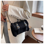 Vintage British Cross Body Tote Bag