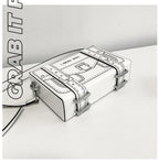 Doodle Lines Crossbody Bag