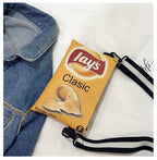 Crisp Chip Bag Novelty Sling Bag