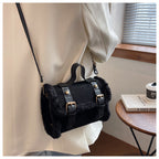 Vintage British Cross Body Tote Bag