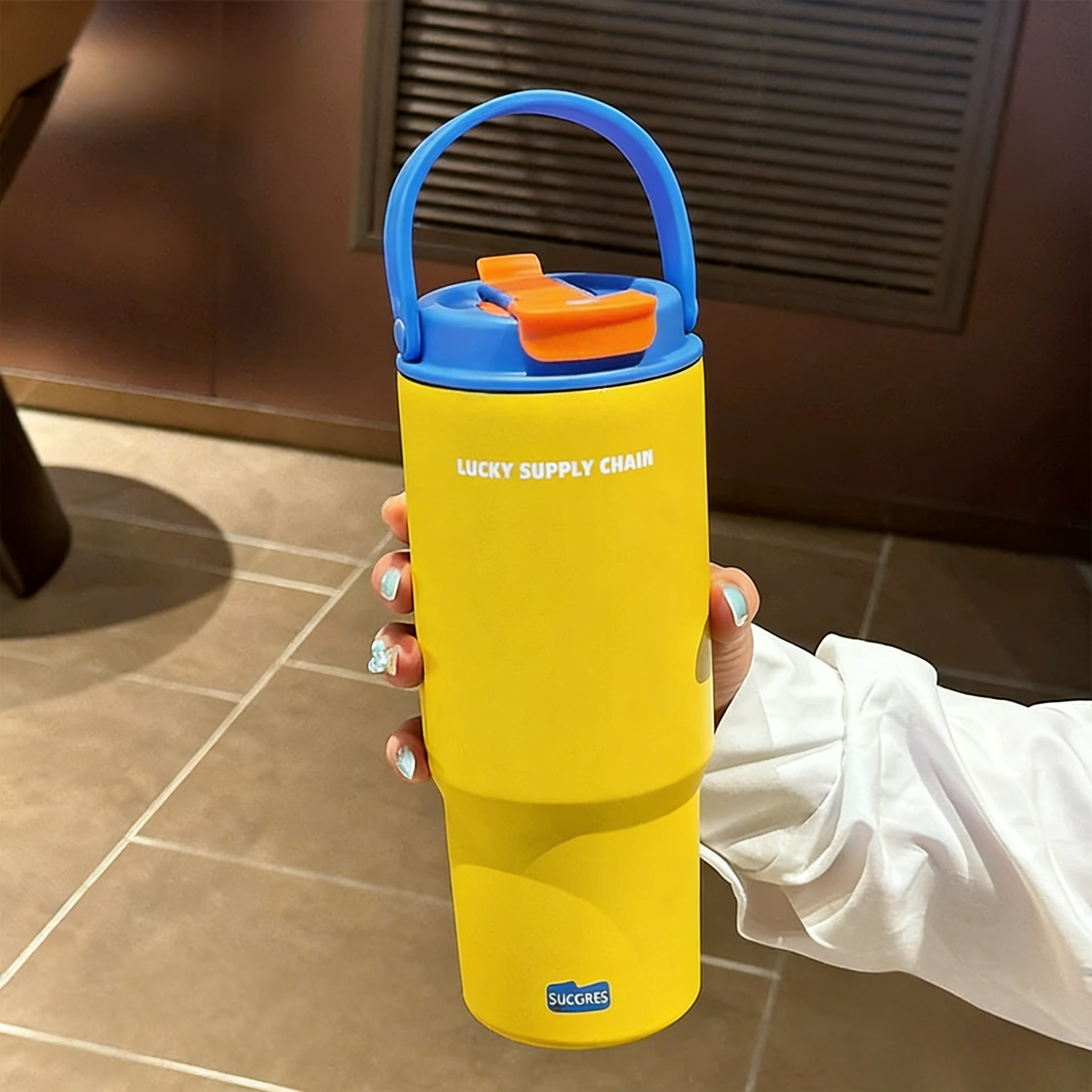 Macaron Large-capacity Sports Tumbler