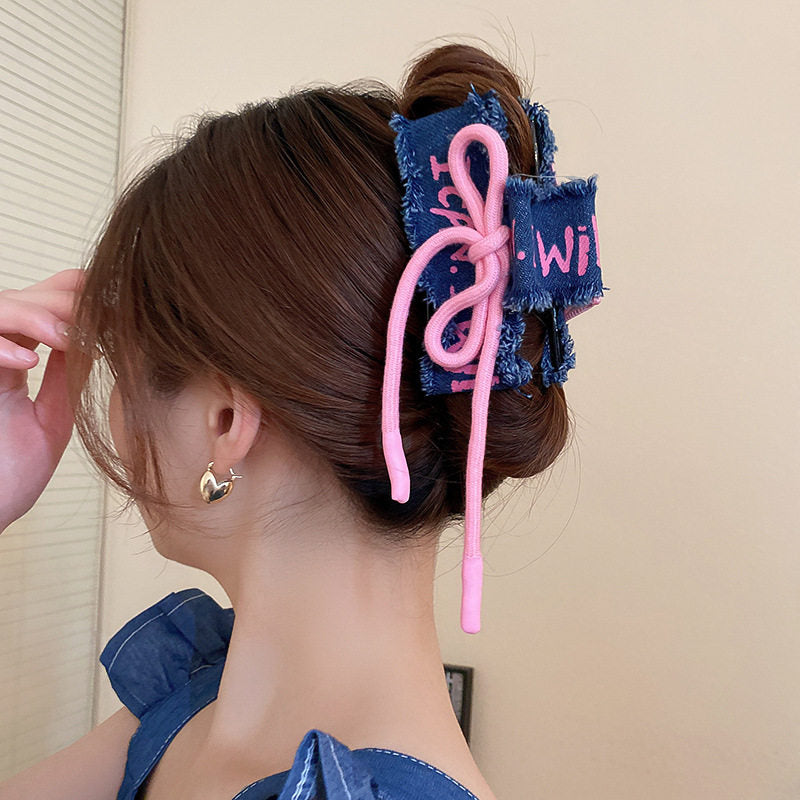 THIS IS ME Denim Hair Clip