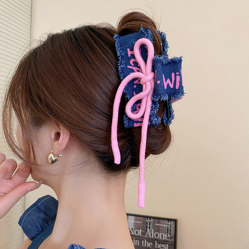 THIS IS ME Denim Hair Clip