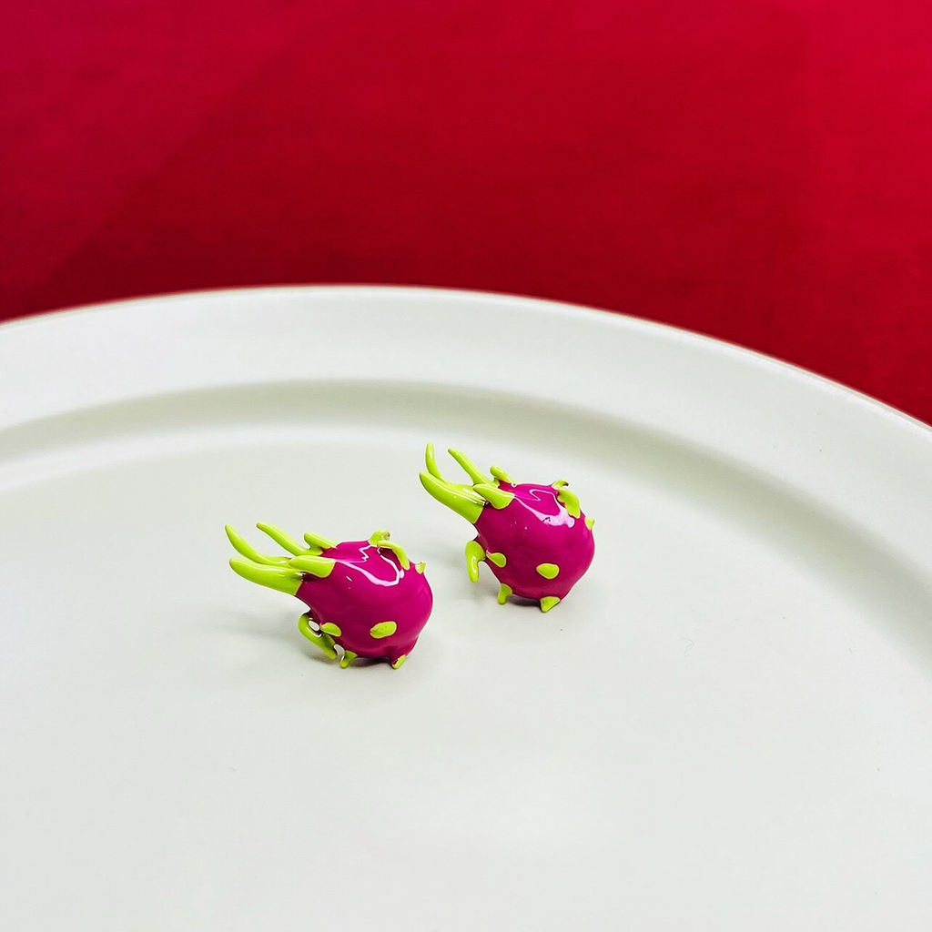 Dragon Fruit Earrings