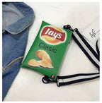 Crisp Chip Bag Novelty Sling Bag