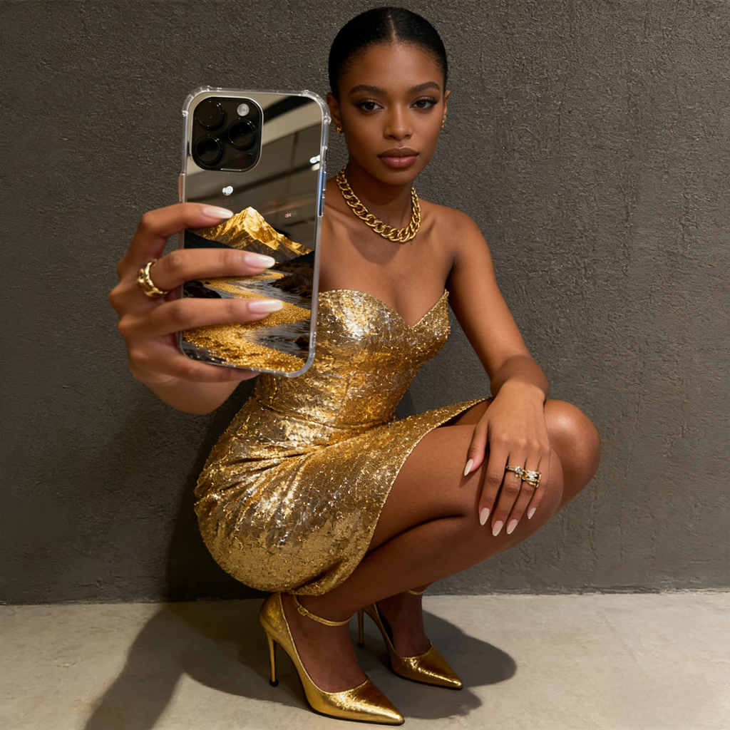 Golden Mountain Phone Case