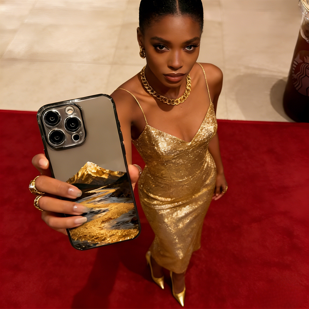 Golden Mountain Phone Case