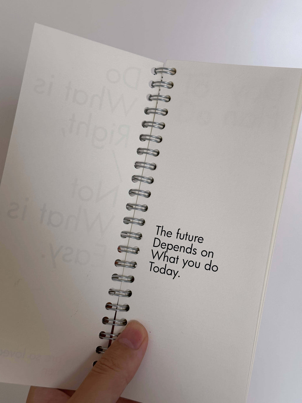 Motivational Quote Daily Planner