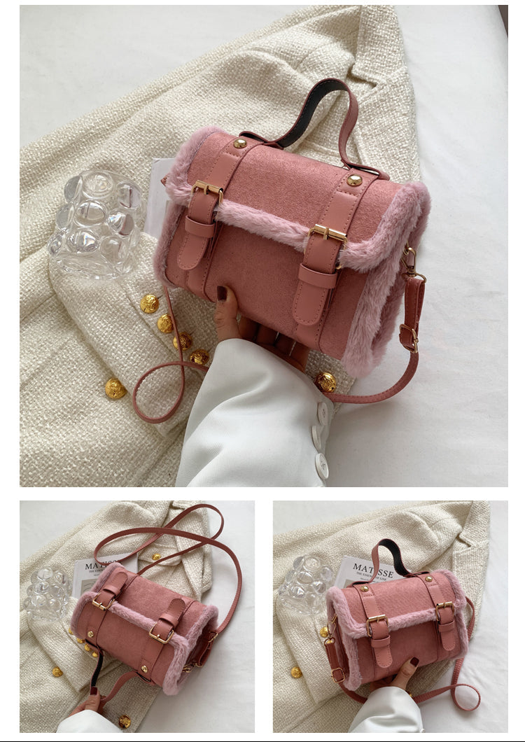 Vintage British Cross Body Tote Bag