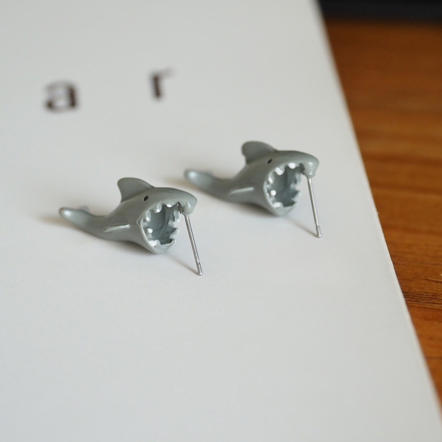 Shark Stud Earrings