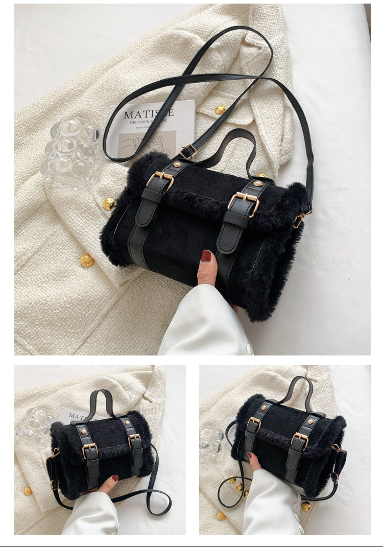 Vintage British Cross Body Tote Bag