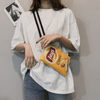 Crisp Chip Bag Novelty Sling Bag