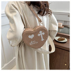 Gothic Heart Crossbody Bag