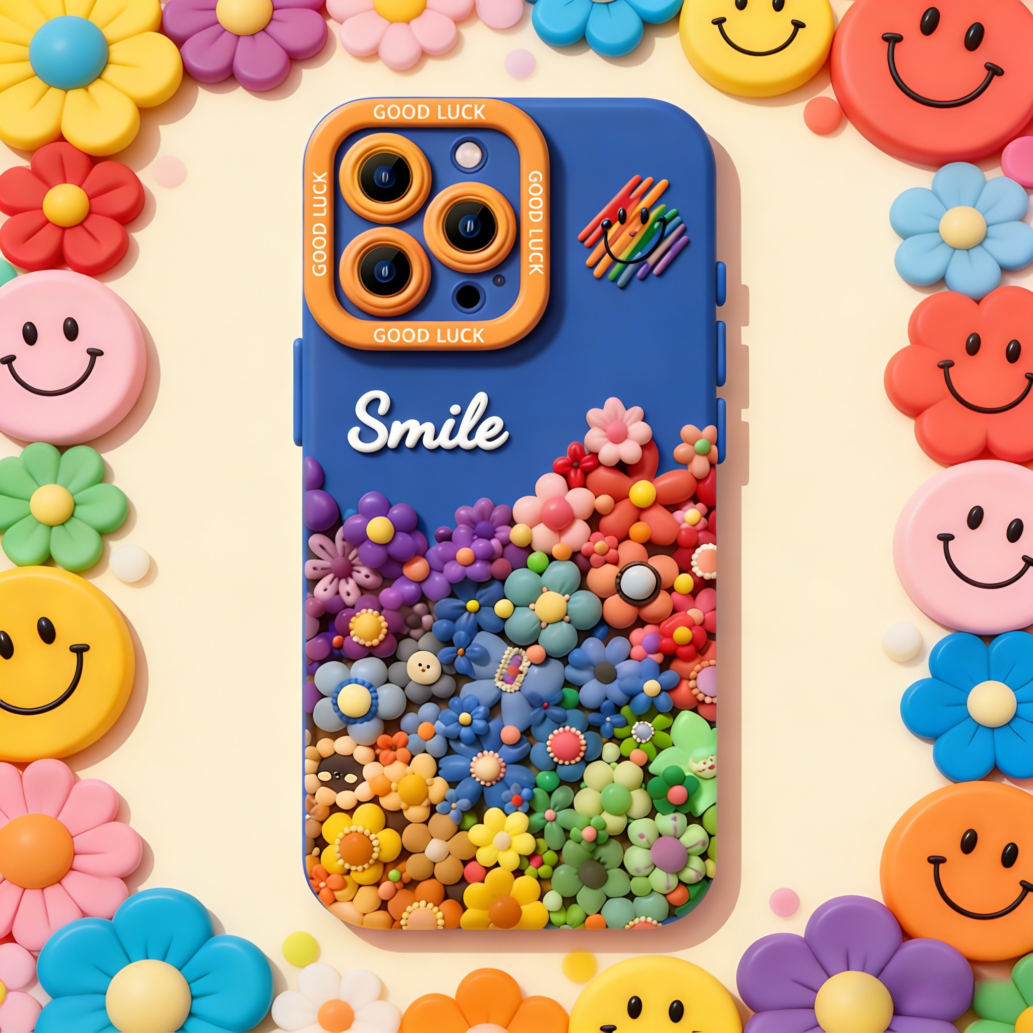 3D Effect Sunflower Phone Case