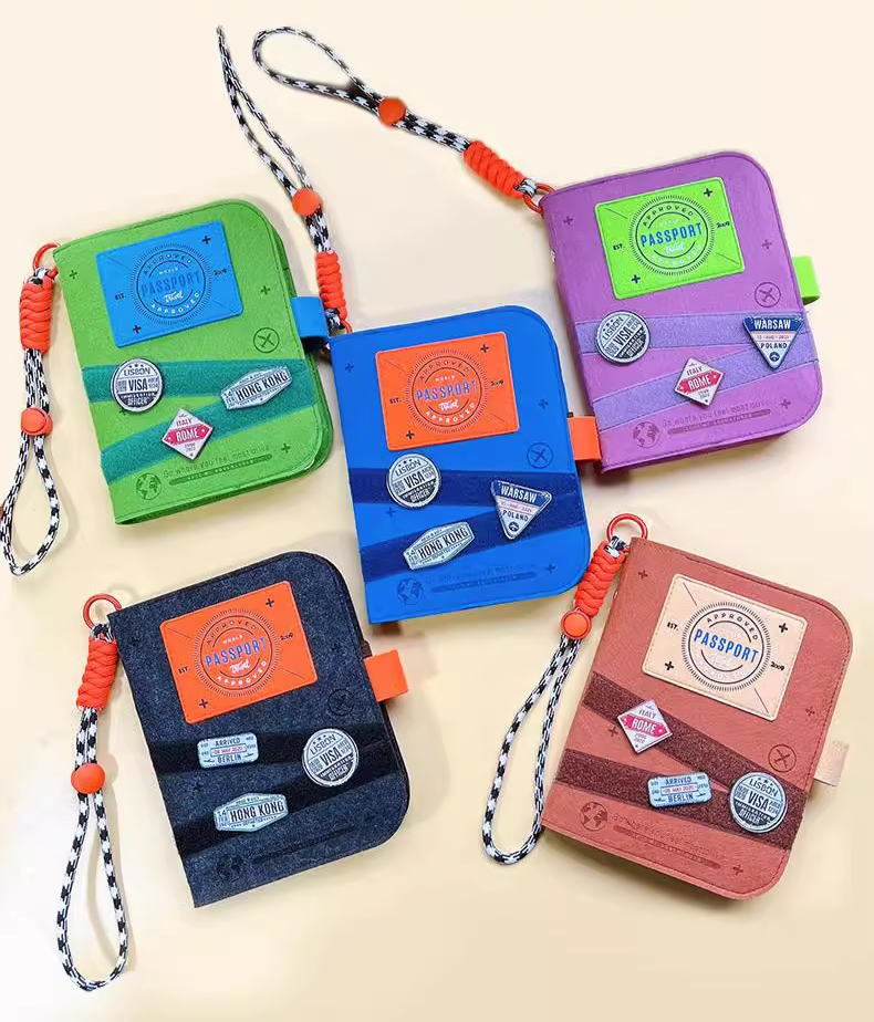 Felt Cover Traveler's Journal