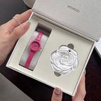 Light Luxury Quartz Watch - Sweet Pink for Daily Wear