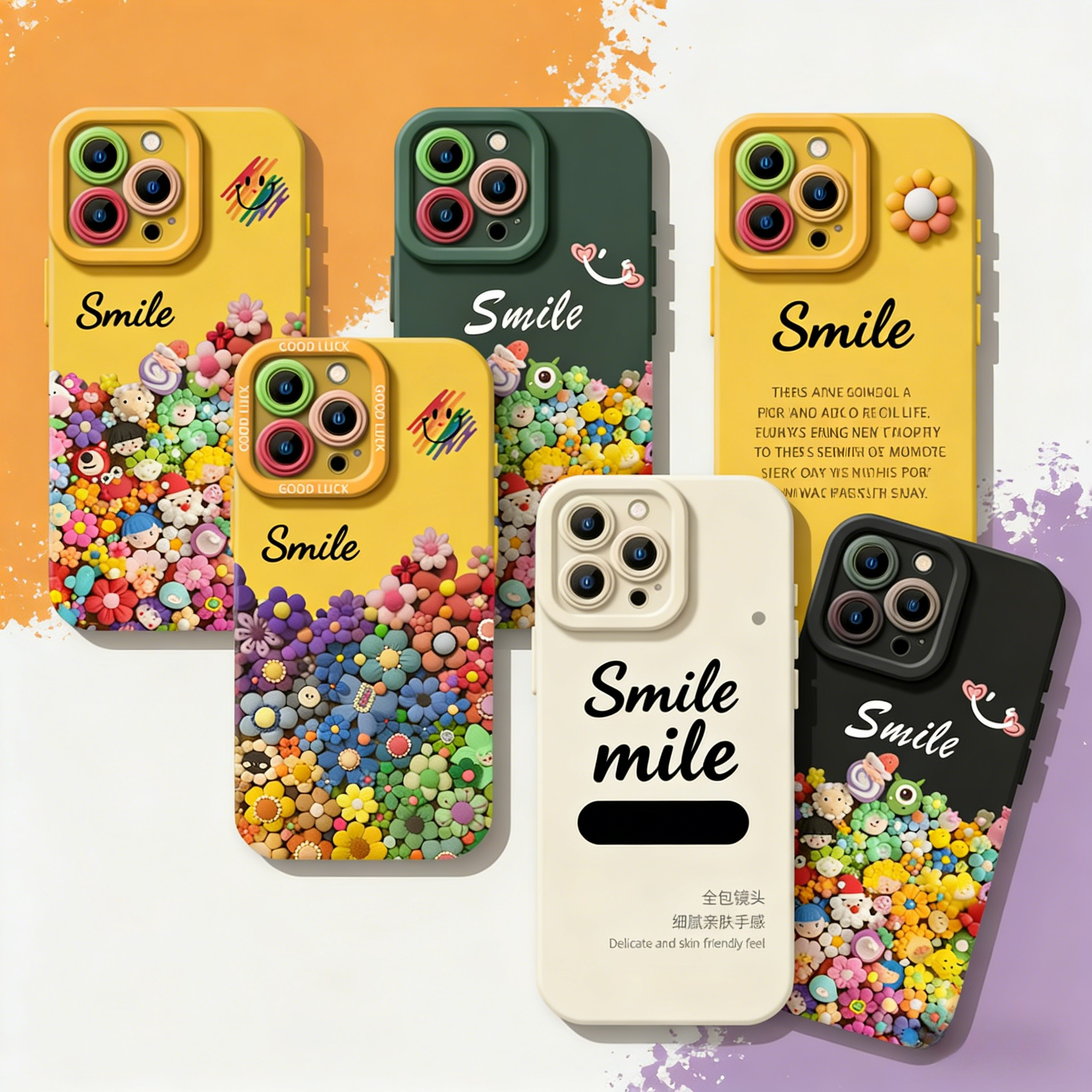 3D Effect Sunflower Phone Case