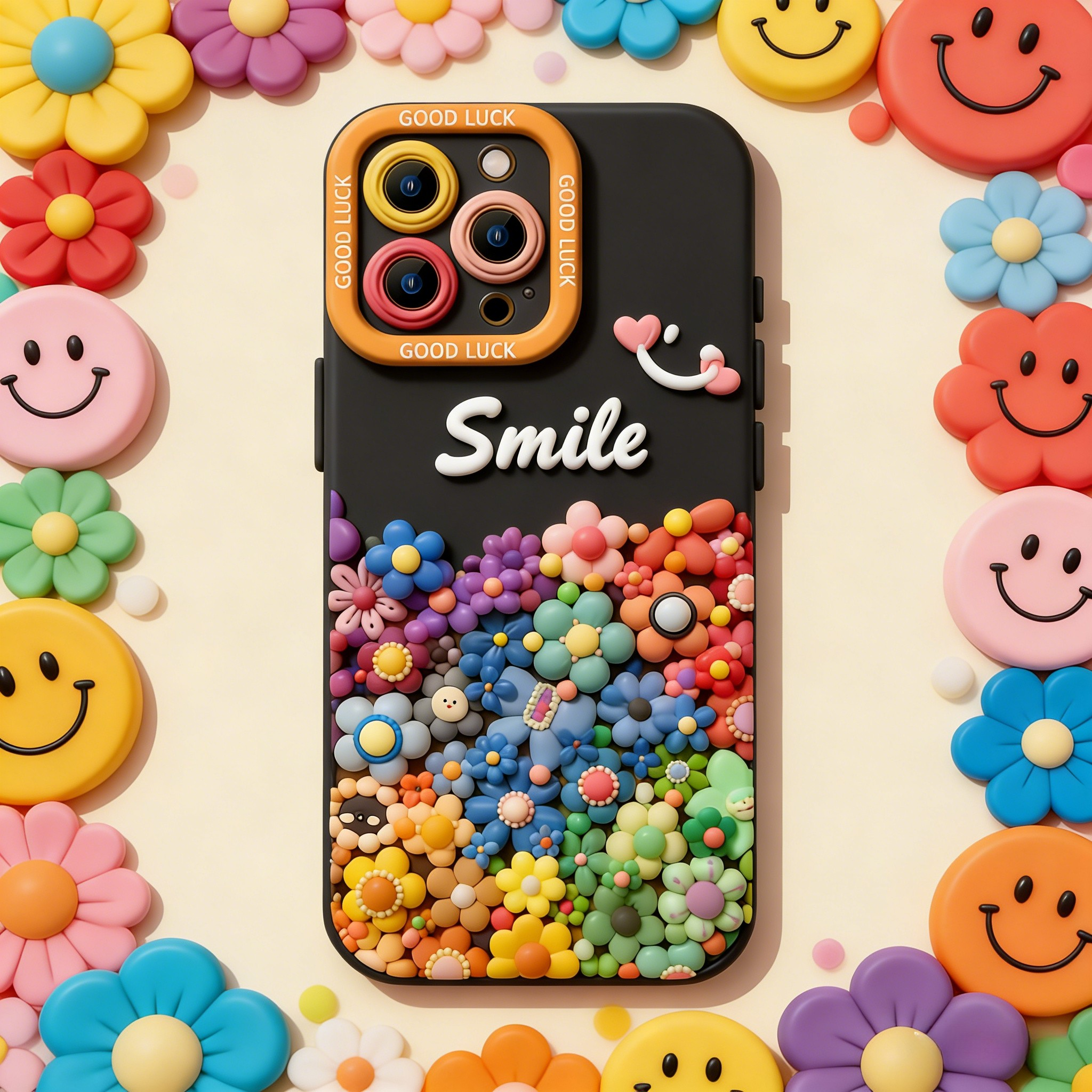 3D Effect Sunflower Phone Case