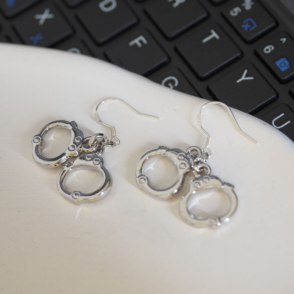 Handcuff Charm Earrings