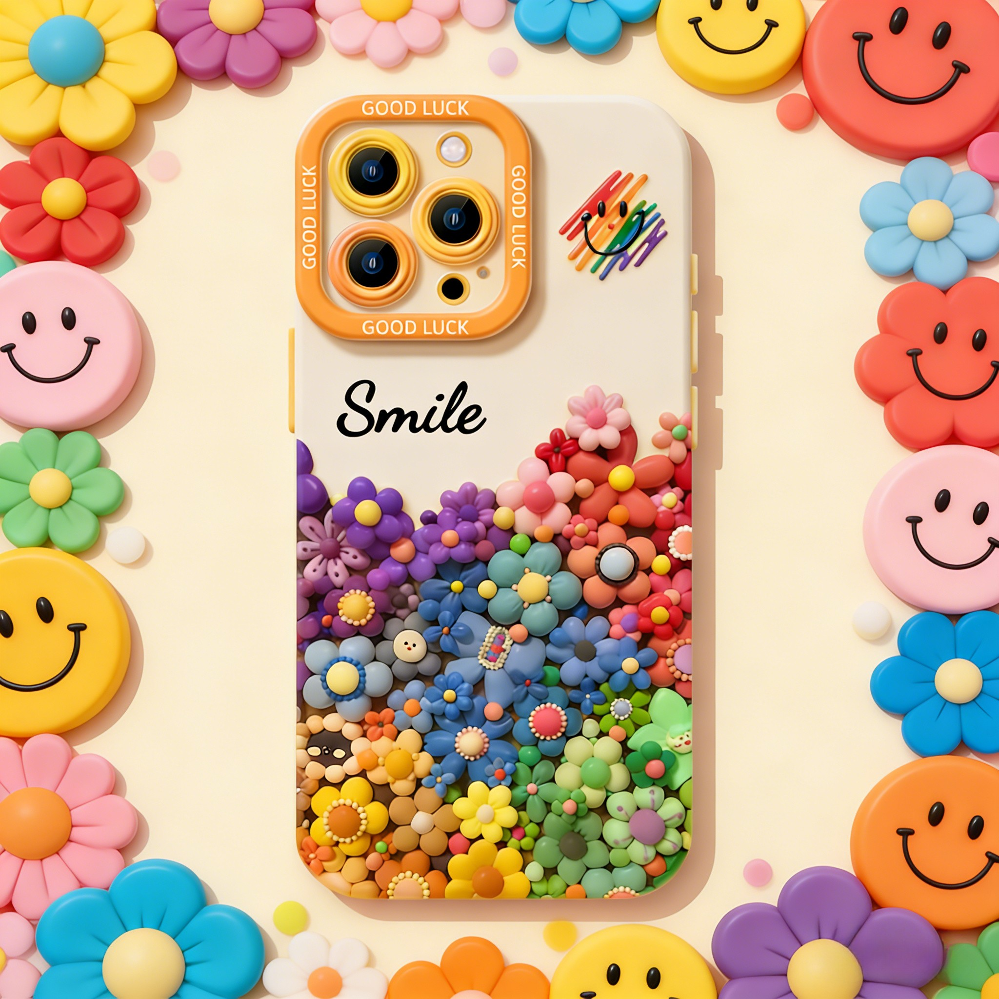 3D Effect Sunflower Phone Case