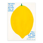 Yellow Life Philosophy Tapestry