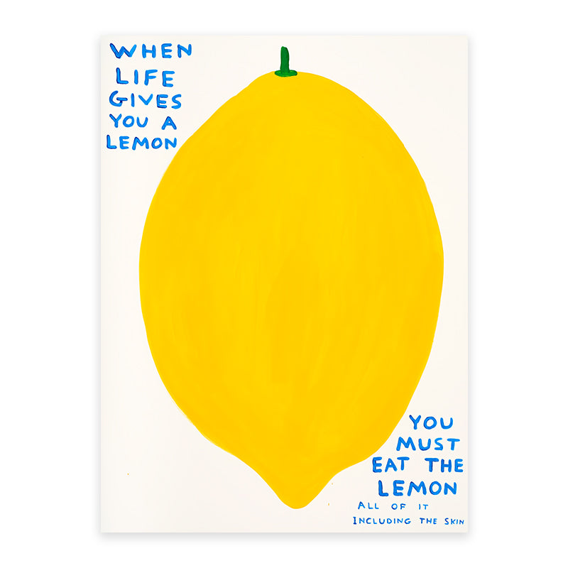 Yellow Life Philosophy Tapestry