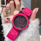 Light Luxury Quartz Watch - Sweet Pink for Daily Wear