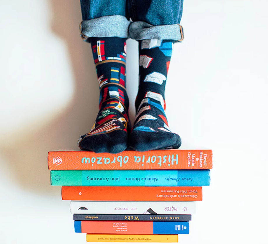 Mismatched Novelty Crew Socks