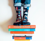 Mismatched Novelty Crew Socks