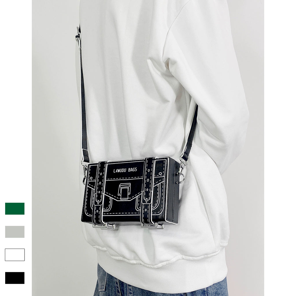 Doodle Lines Crossbody Bag