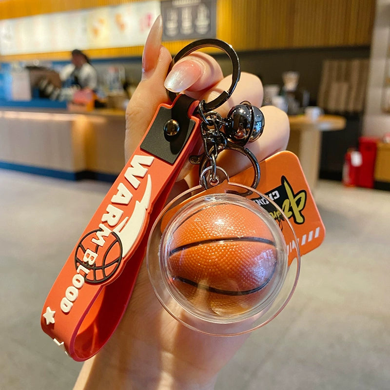 Street Basketball Keychain