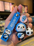 Panda Hat Keychain
