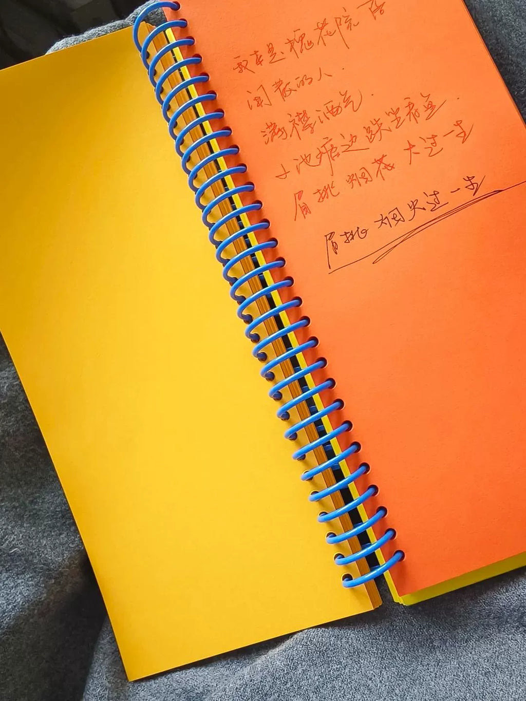 A6 Colorful Spiral Bound Thick Journal