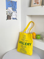 Vintage GROCERY Tote Bag