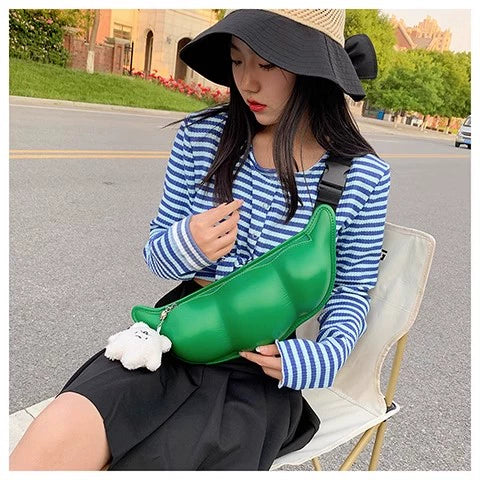 Pea Pod Crossbody Bag