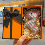 Full-diamond Pony Keychain