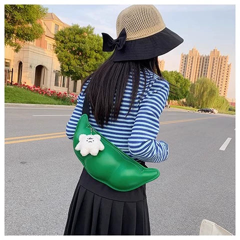 Pea Pod Crossbody Bag