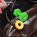 Gym Equipment Keychain