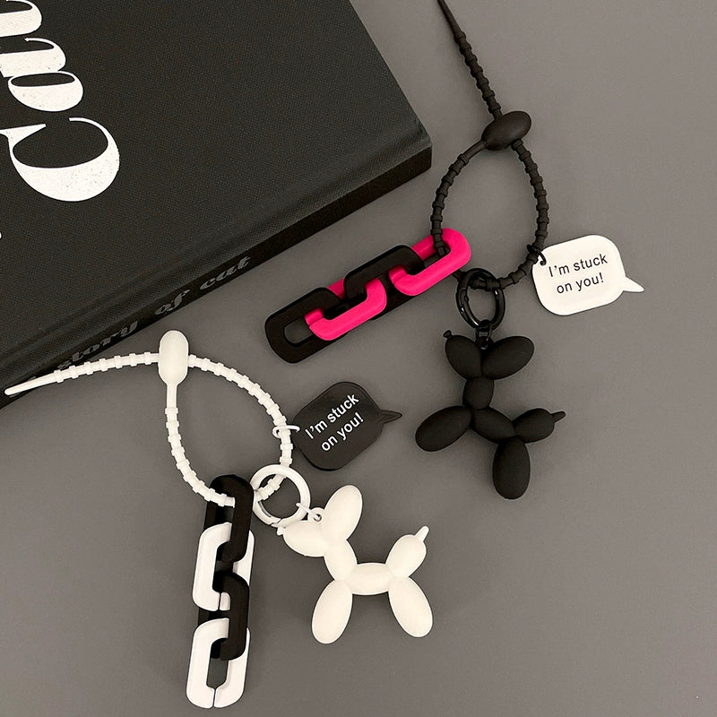 Balloon Dog Keychain