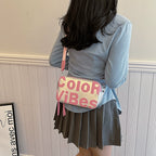 Color Vibes Camera Crossbody Bag