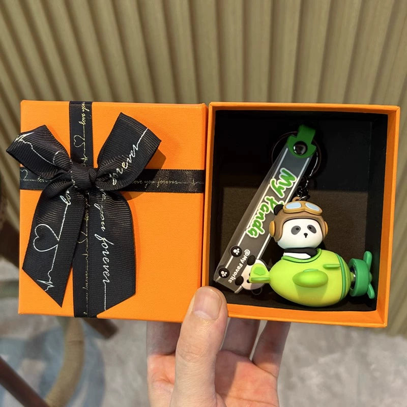 Panda Piolt Keychain