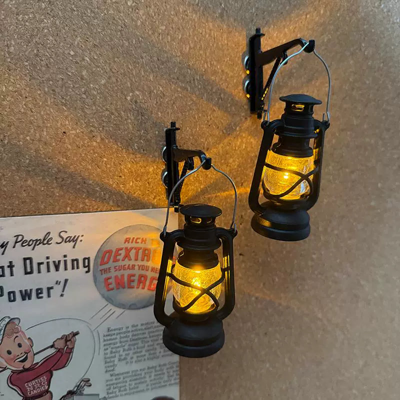 Vintage Oil Lamp Push Pins