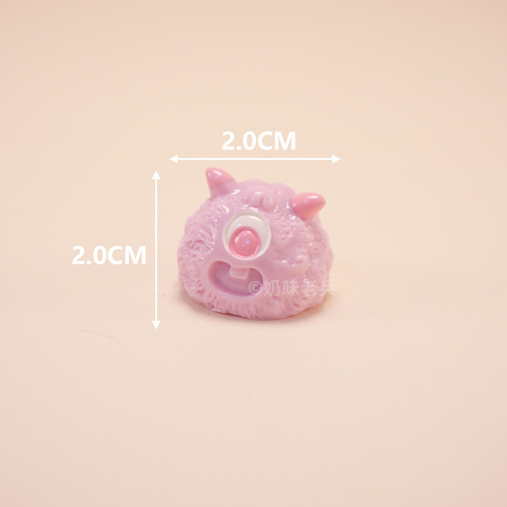 Hairy Monster Mini Figurine Set