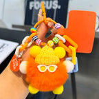 Plush Soot Ball Keychain
